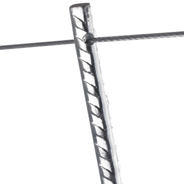 Tuteur à tomates agrippant avec chas - Lot de 5