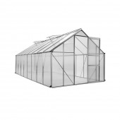 Serre de jardin polycarbonate et aluminium 12m2