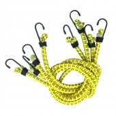 Sandow tendeur élastique 80cm avec crochets - lot de 4