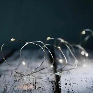 Guirlande cuivre LED à piles (2)