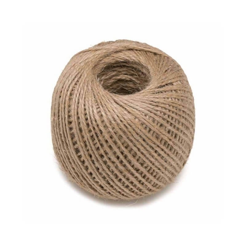 Bobine de ficelle de jute naturelle