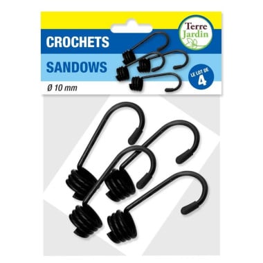 Crochet pour tendeur ou sandow - lot de 4 (2)