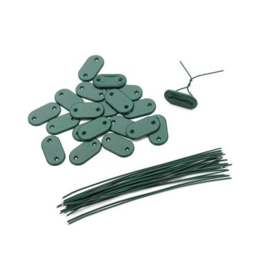 Lot de 20 attaches brise vue