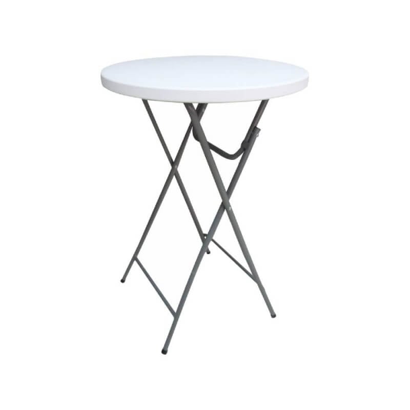 Table mange debout blanche hauteur 110cm : achat pas cher