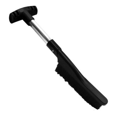 Pelle à neige pliable multifonctions avec brosse et grattoir (3)