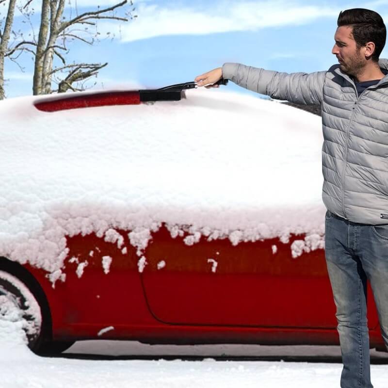 Pelle à neige pour voiture, déneigement et dégivrage Fournitures pour  véhicules, Gratteur à neige, brosse à neige, pour le dégivrage hivernal,  grattage de la neige