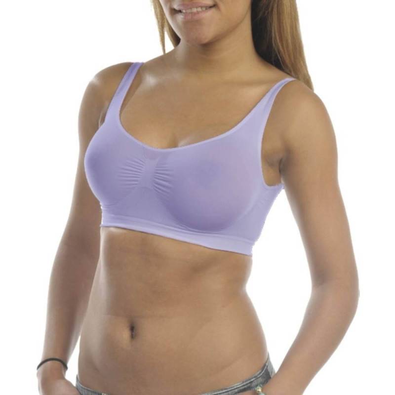 Soutien gorge sans armature Push Up Beauty Bra Pastel x3 (1)