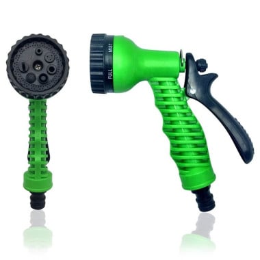 Tuyau d'arrosage extensible avec pistolet (1)