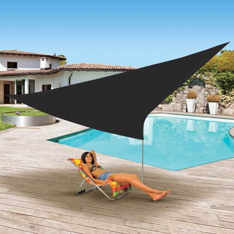 Voile d'ombrage triangulaire (5)