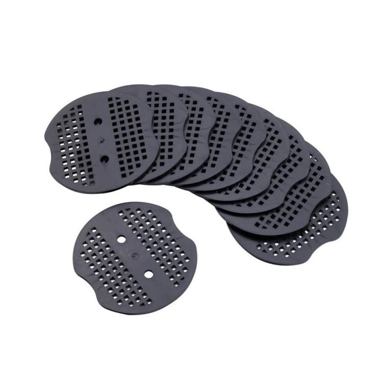 Rondelles plastiques pour crochets de paillage par 10