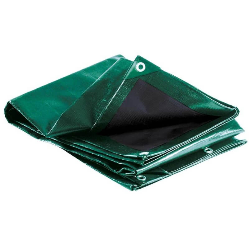 Bâches et cie - Bâche bois premium 200g/m² Dimensions 1,5m x 6m Couleur Vert