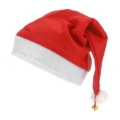 Bonnet de Noël avec clochette