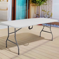 Table de jardin pliante 8 personnes 180cm (4)