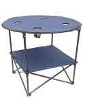 Table camping pliante en tissu