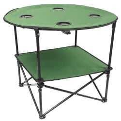 Table camping pliante en tissu (2)