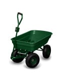 Chariot de jardin 4 roues - 52 litres capacité 120 kg