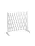 Barrière de protection extensible blanche plastique