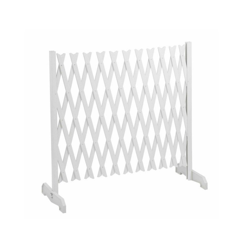 Barrière de sécurité sans perçage Extensible pour chien, PBR-600, Blanc