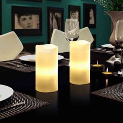 Bougie LED à projections d'images (1)