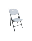 Chaise de jardin pliante en plastique