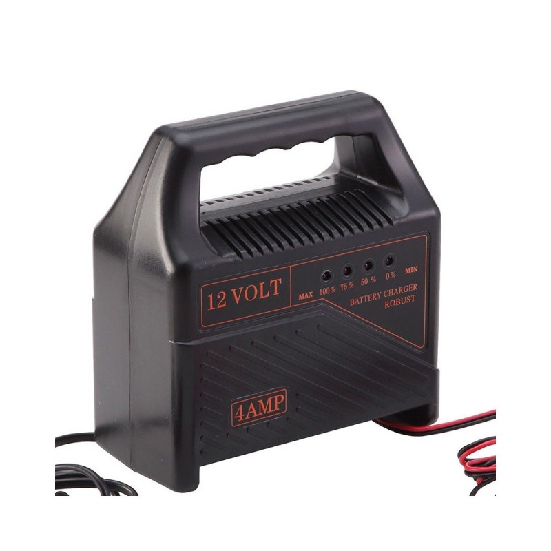 Chargeur de batterie voiture portable 12V 4 amp