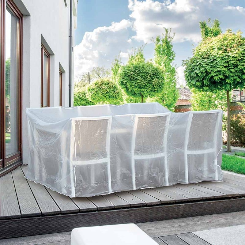 Housse de protection imperméable pour salon de jardin