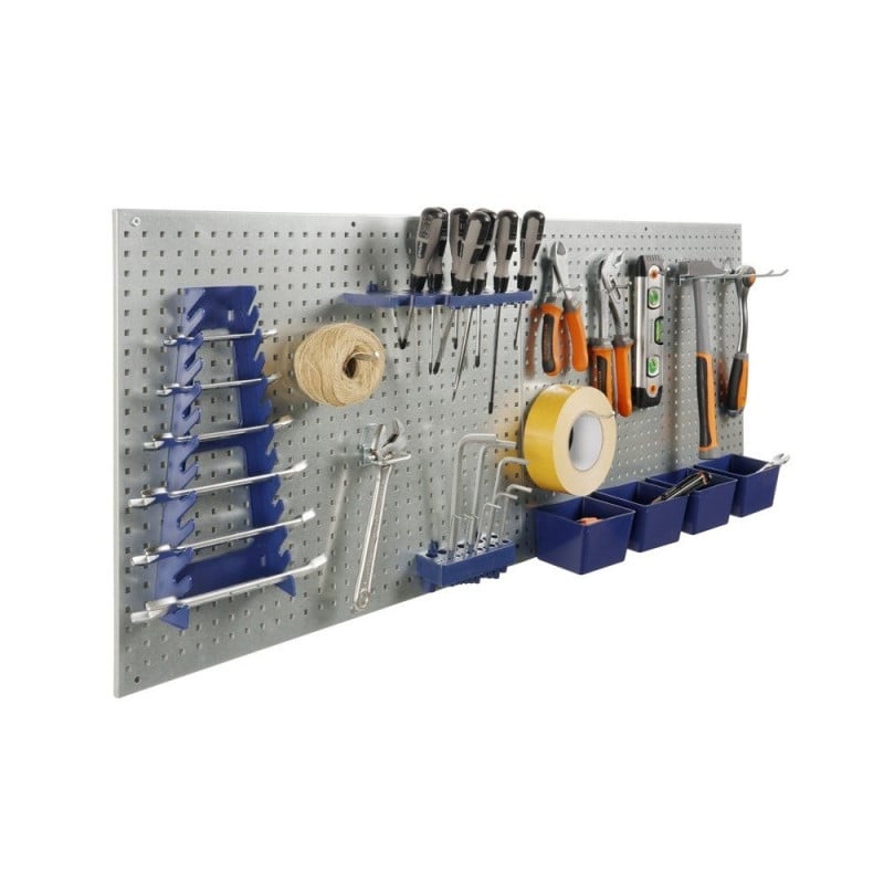 Lot de 11 crochets en métal pour panneaux muraux (2)