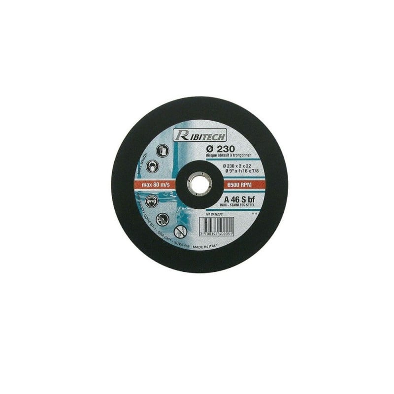 Disque à tronçonner Inox 230 mm