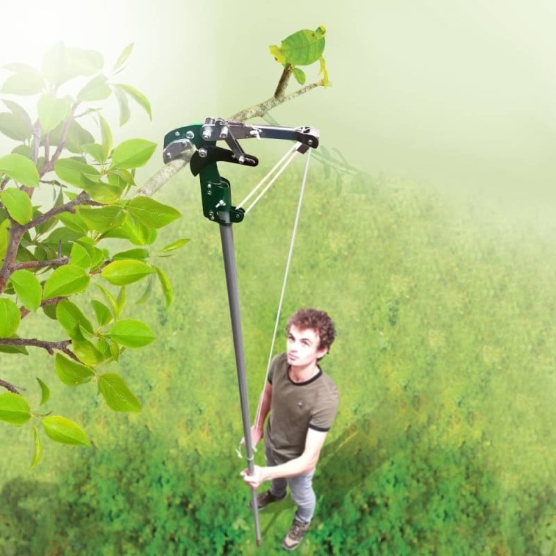 Échenilloir télescopique à crémaillère (4)