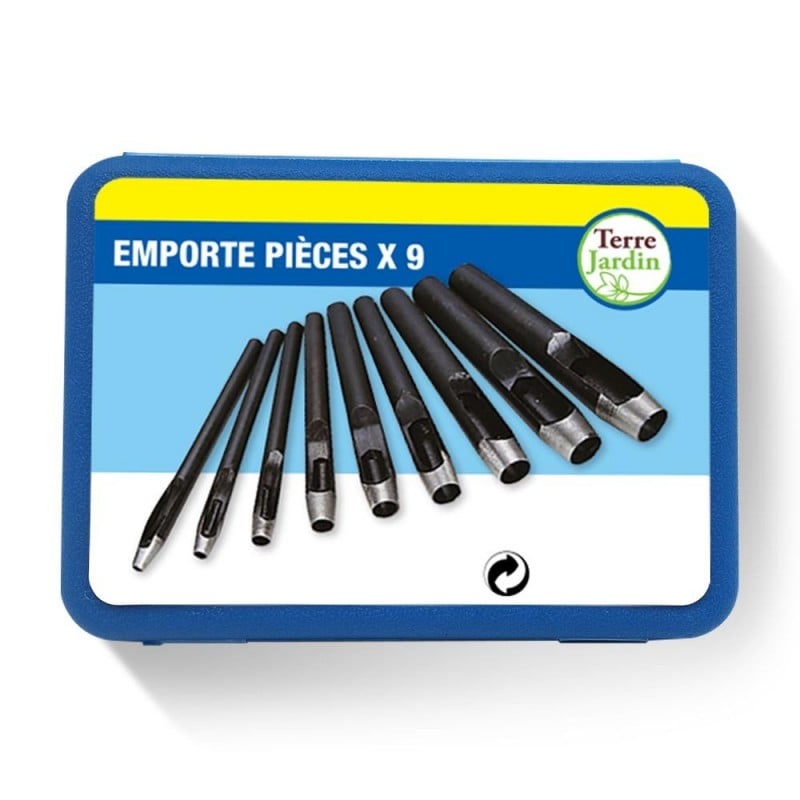 Emporte pièces à frapper - Lot de 9