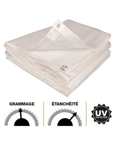 Bâche armée transparente 160g m2 découpable (1)