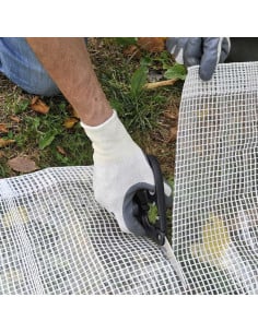 Bâche armée transparente 160g m2 découpable (2)