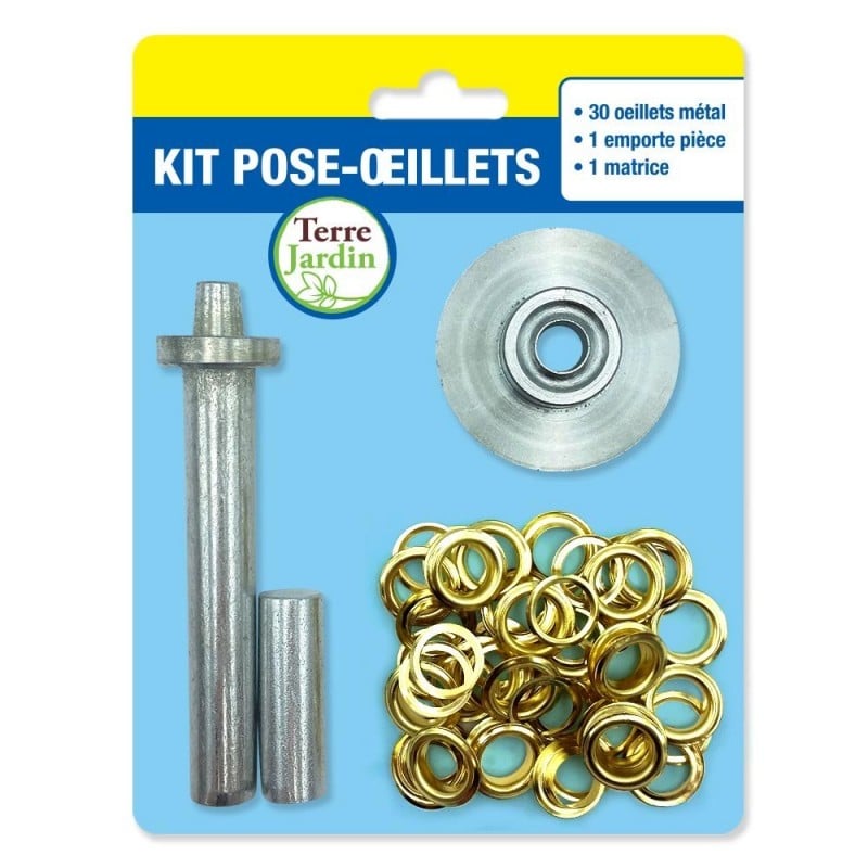 Kit pose-œillets pour bâche : installation facile et rapide