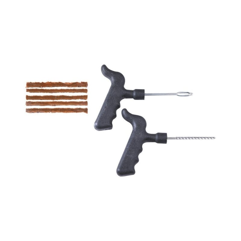 Kit réparation pneu  à mèches 