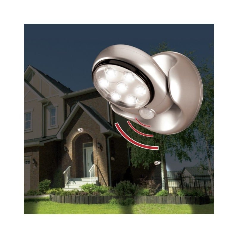 action lampe led détecteur de mouvement
