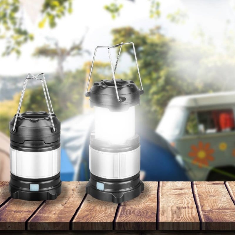 Camping Lampe Lampe de camping rechargeable multifonctions