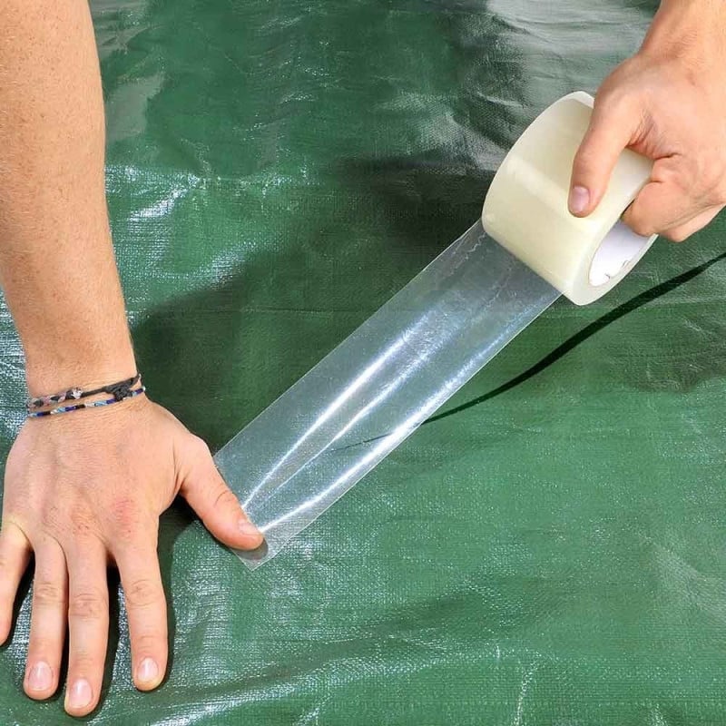 Ruban adhésif transparent répare tout 75 mm x 25 m (2)