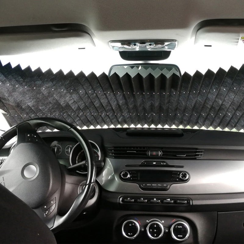 Acheter Pare-brise rétractable universel pour voiture, pare-soleil de  voiture, stores de protection pour fenêtre avant de SUV