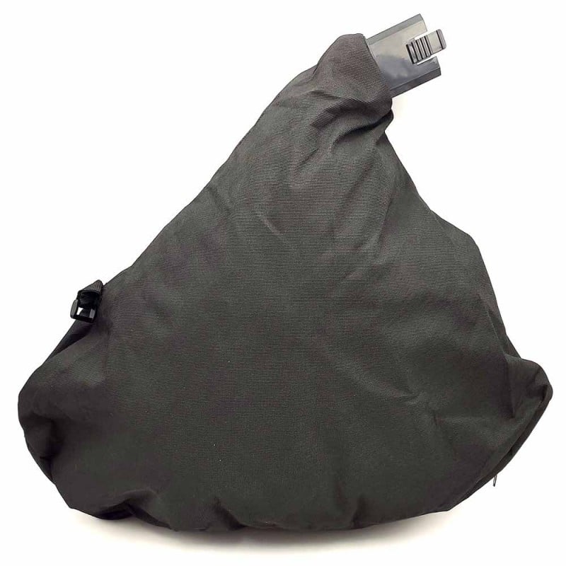 Sac de rechange pour souffleur de feuilles noir avec fermeture