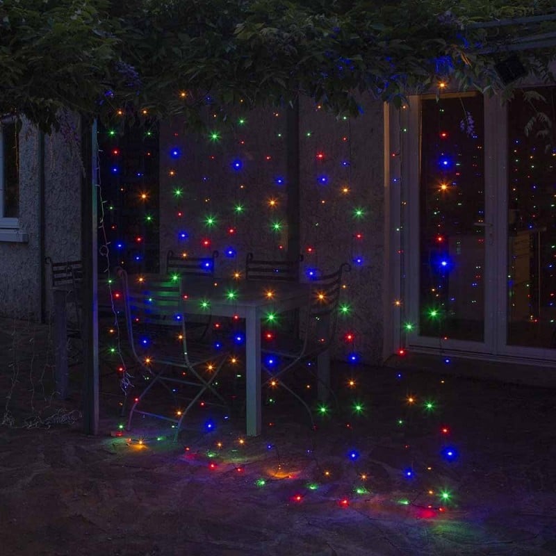 GUIRLANDE DE NOËL SOLAIRE MULTICOLORE 200 LED