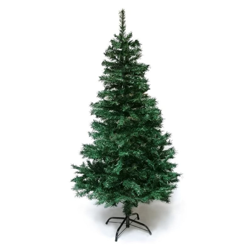 Sapin de Noël artificiel tradition et qualité - Arbre pour décoration de Noël avec support (3)
