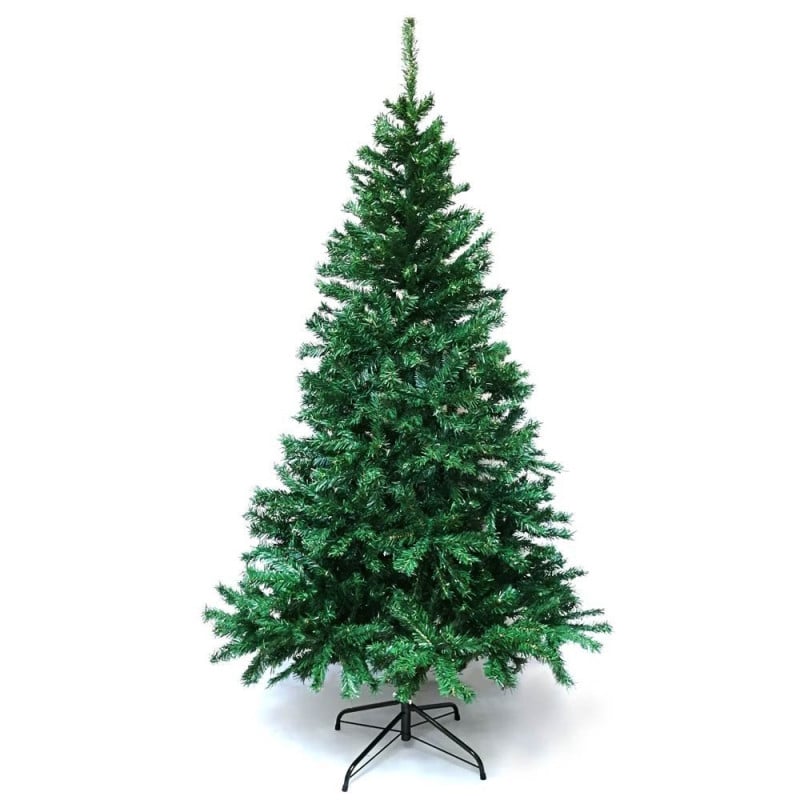 Sapin de Noël artificiel tradition et qualité - Arbre pour décoration de Noël avec support (4)