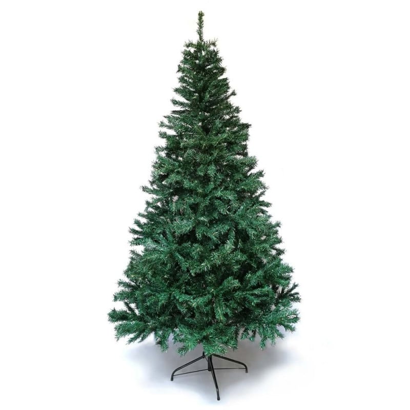 Sapin de Noël artificiel tradition et qualité - Arbre pour décoration de Noël avec support (5)
