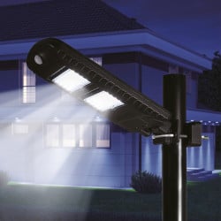 Lampadaire solaire de jardin - 1000 Lumens IP44 (4)