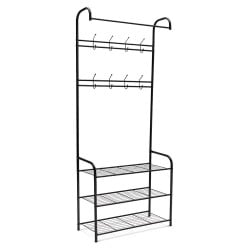 Porte manteau vestiaire entrée 8 patères