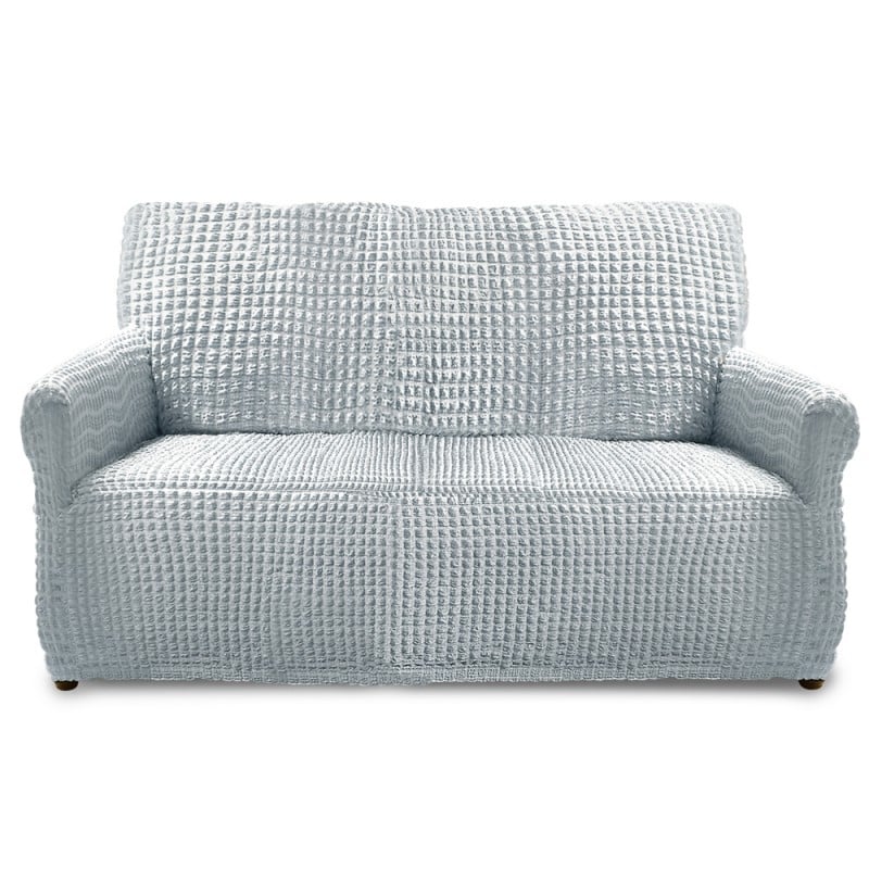 Housse de canapé & Housse de fauteuil extensible - gris (1)