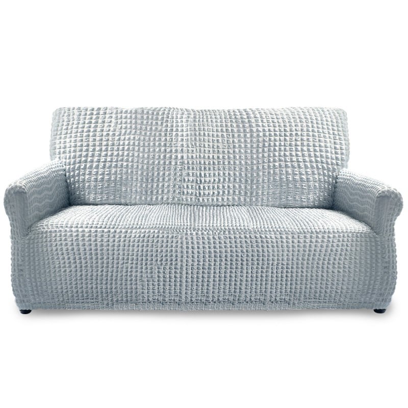 Housse de canapé & Housse de fauteuil extensible - gris (2)