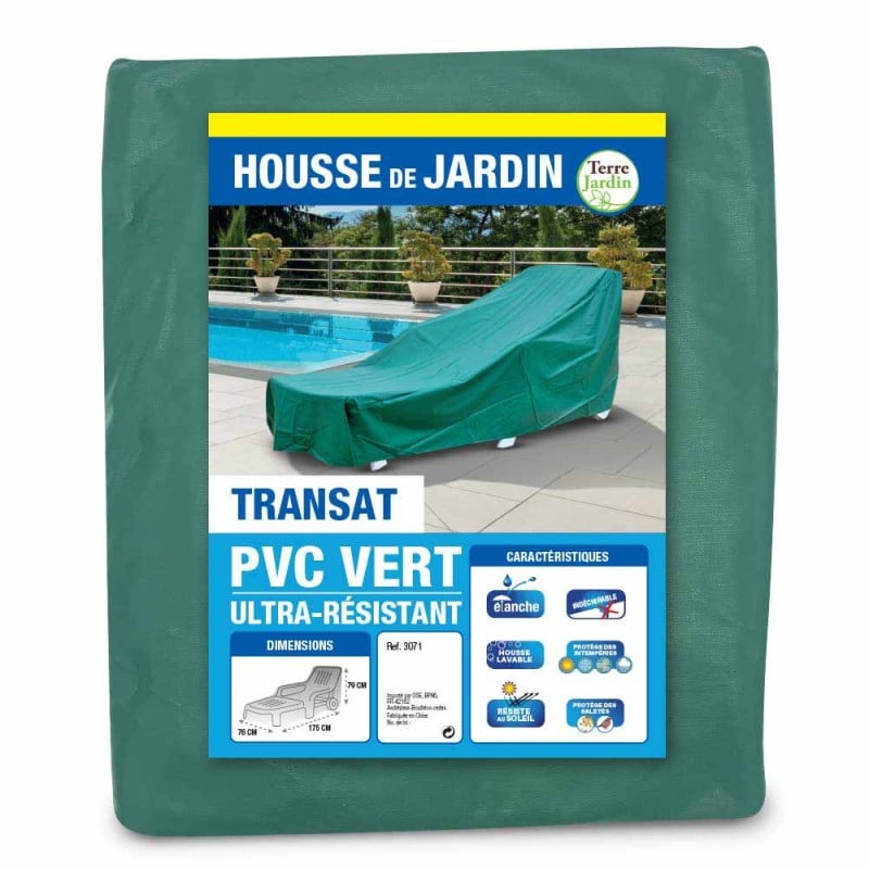 Housse de protection PVC transat - extérieur