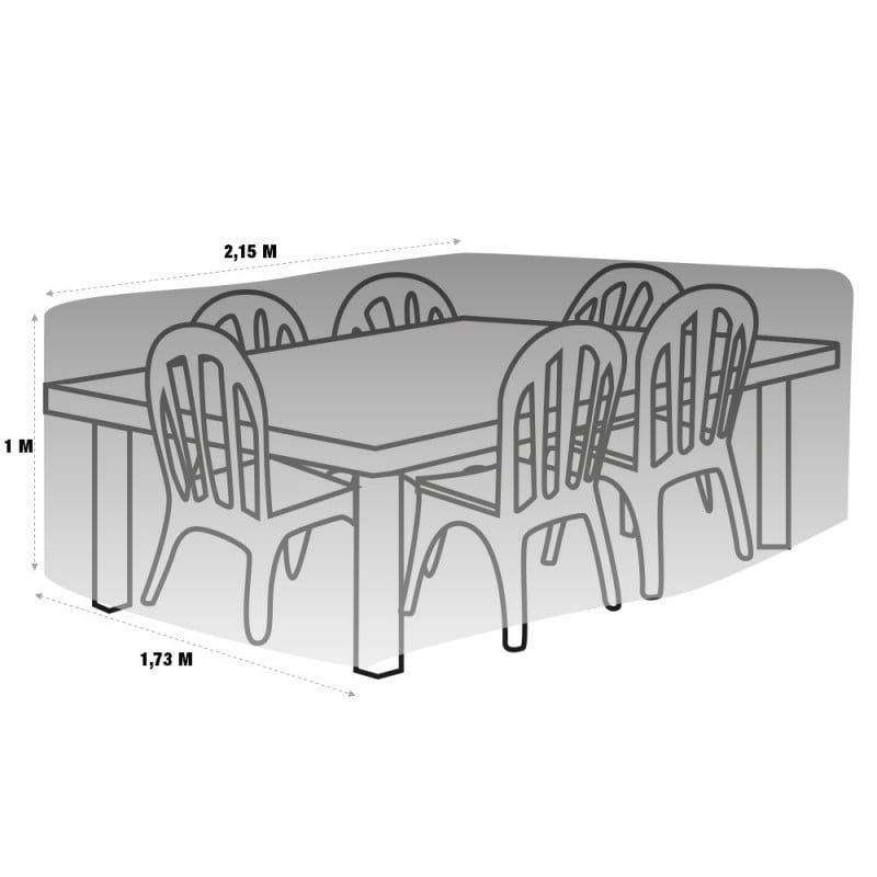 Housse de protection pour salon et table de jardin (3)