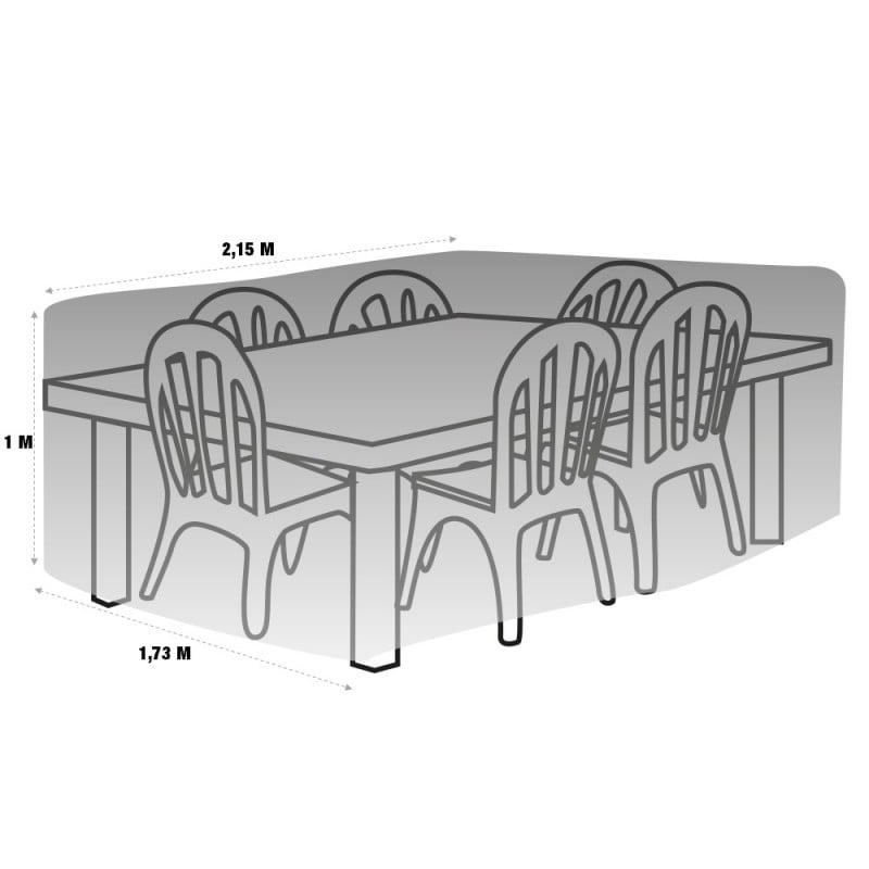 Housse de protection / Bache pour salon ou table de jardin